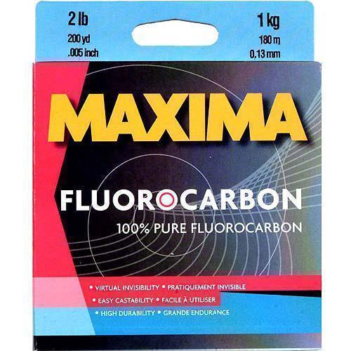 Maxima America Fluorocarbon 200 yd Fishing Line Promo